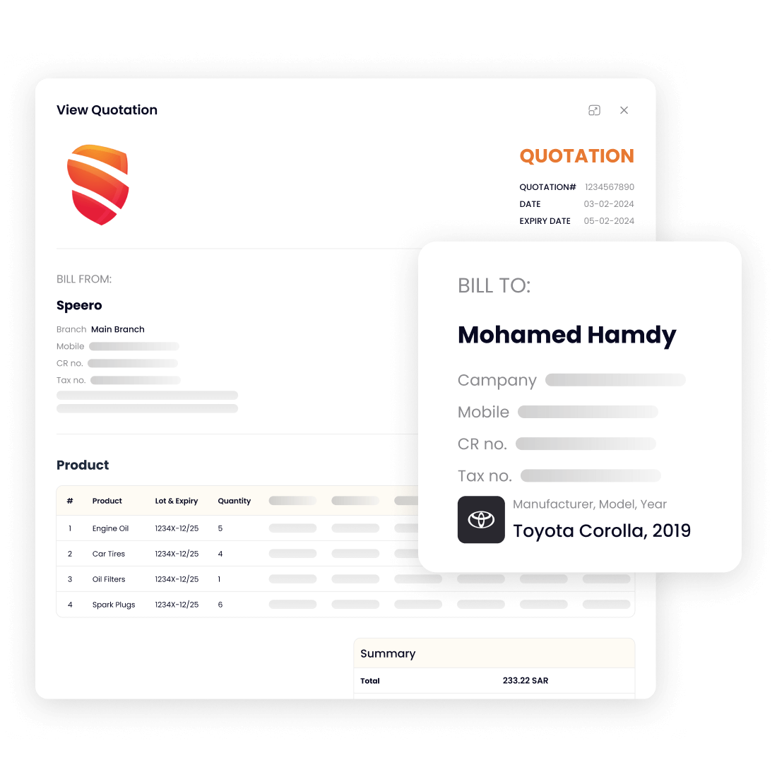 إدارة عروض الأسعار