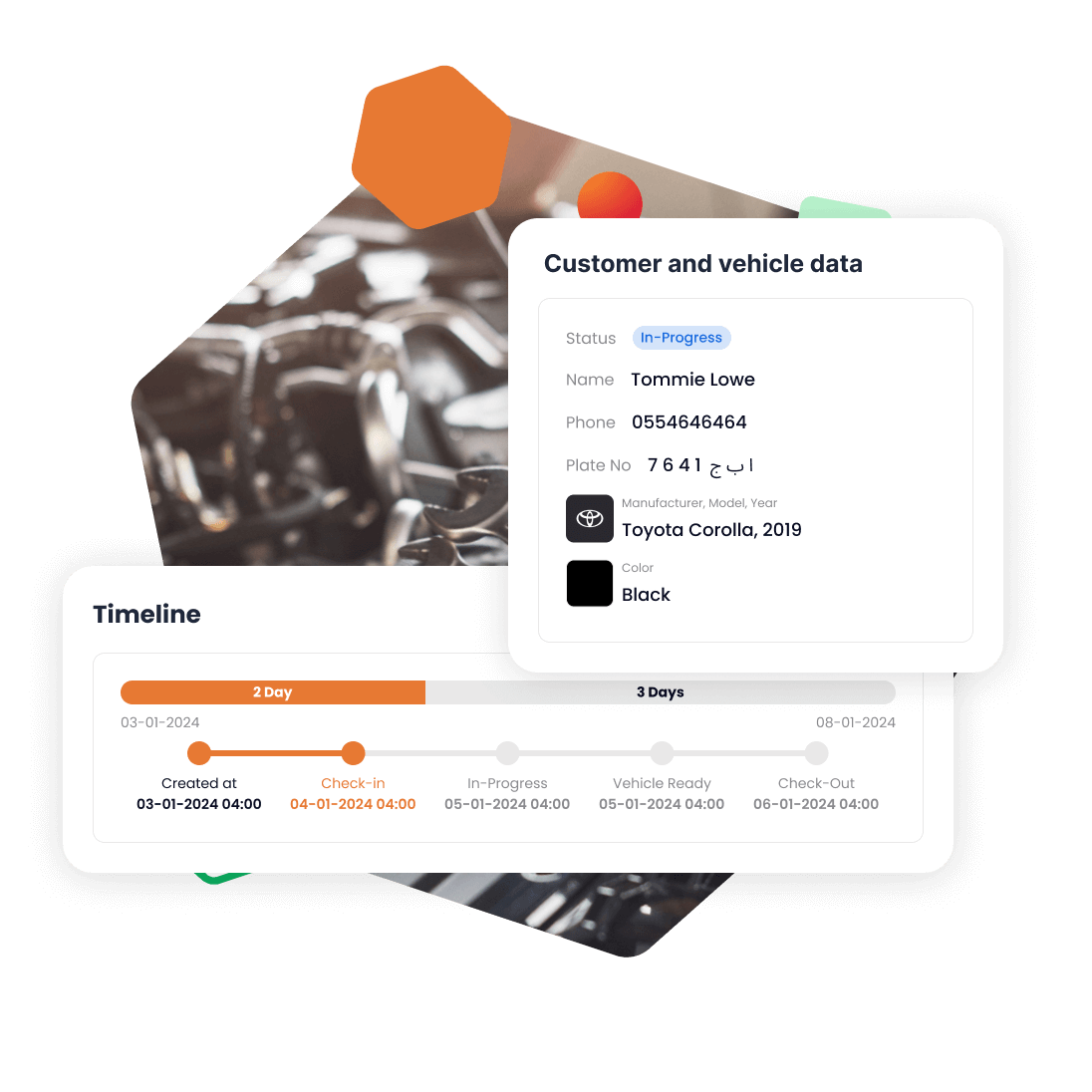 Comprehensive Management of All Vehicle Maintenance